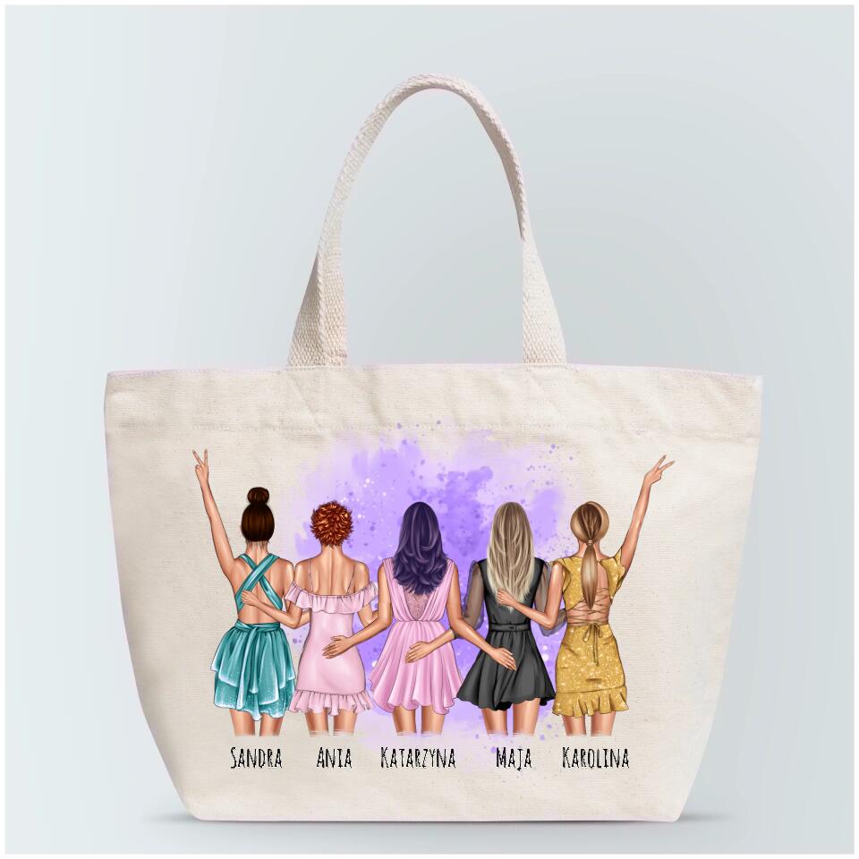 Personalizovaná nákupní taška  - pro přítelkyně max. 2-5 lidí #12