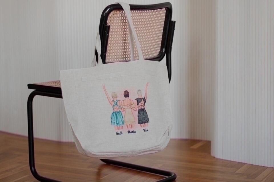 Personalizovaná nákupní taška  - pro přítelkyně #14