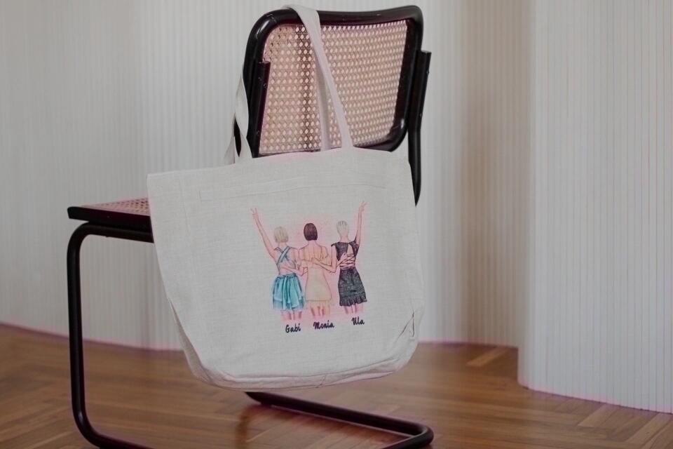 Personalizovaná nákupní taška  - pro přítelkyně #23