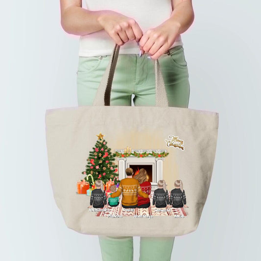 Rodinná personalizovaná taška - 2 osoby dospělí + až 4 děti #30