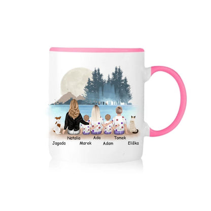 Hrnek pro maminku - 1-4 děti + 1/2 domácích mazlíčků #10