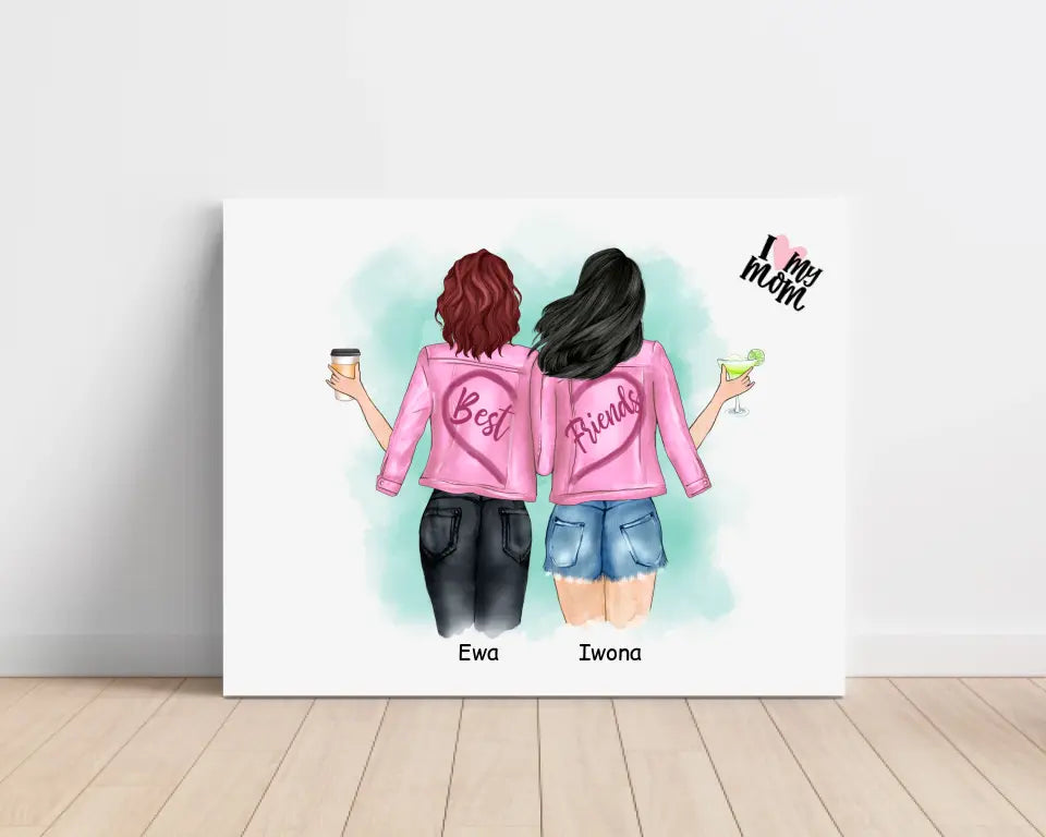 Obraz na plátně pro maminku + dceru #1