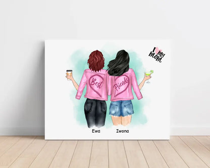 Obraz na plátně pro maminku + dceru #1