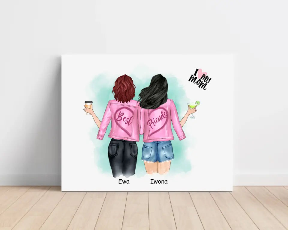 Obraz na plátně pro maminku + dceru #1