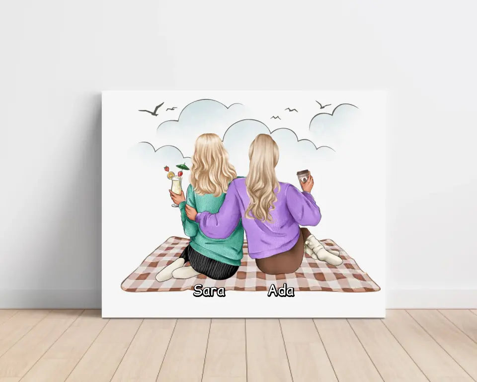 Obraz na plátně pro maminku + dceru #3