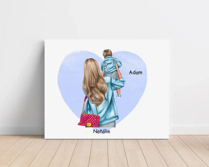 Obraz na plátně pro maminku + syn #5