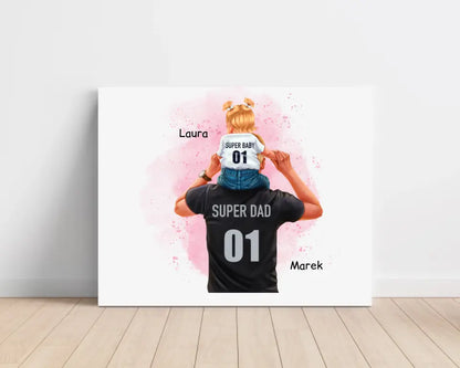 Obraz pro tátu + Dceru #1