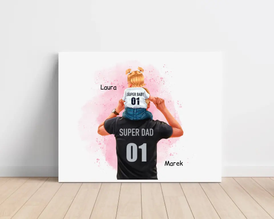 Obraz pro tátu + Dceru #1