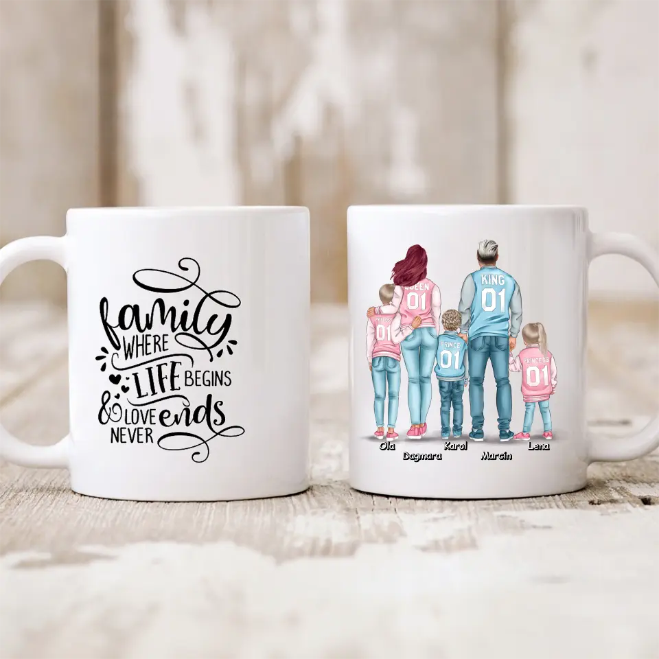 Rodinný hrnek - 2 lidé + 1/3 děti #16