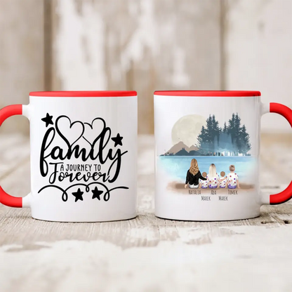 Rodinný hrnek - maminka + až 1-4 děti #11