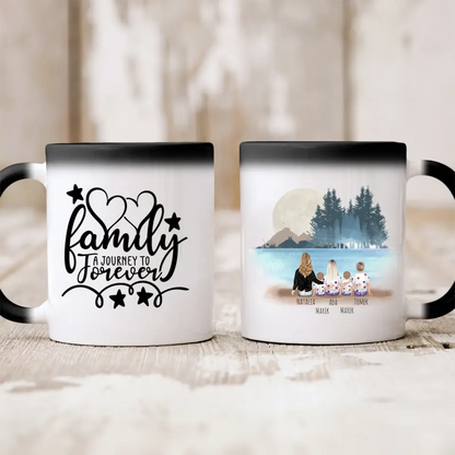 Rodinný hrnek - maminka + až 1-4 děti #11