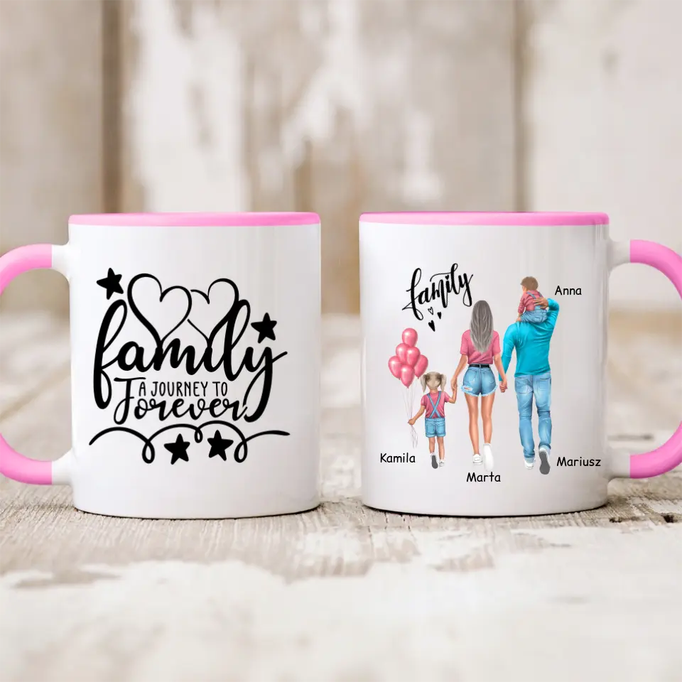 Rodinný hrnek - 2 lidé + 1/2 děti #6