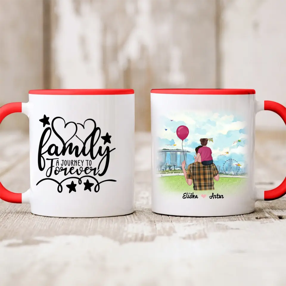 Hrnek pro otce a syna / dceru