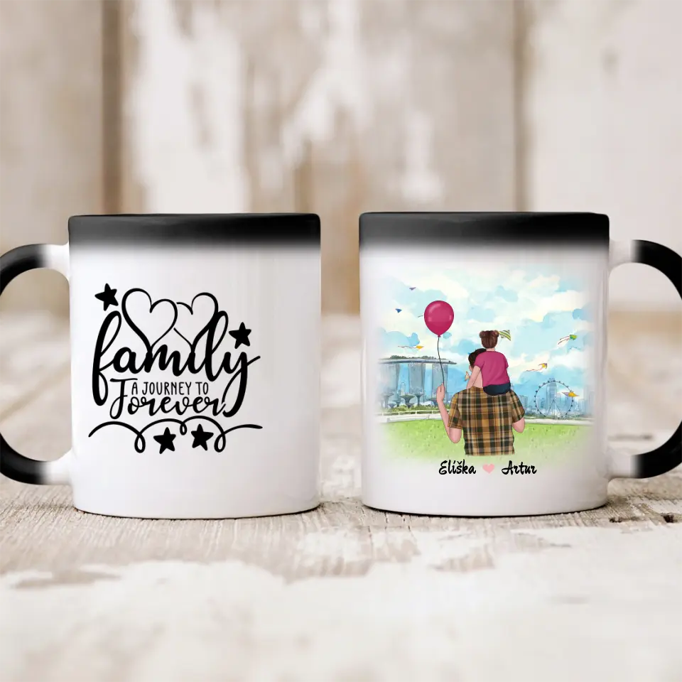 Hrnek pro otce a syna / dceru