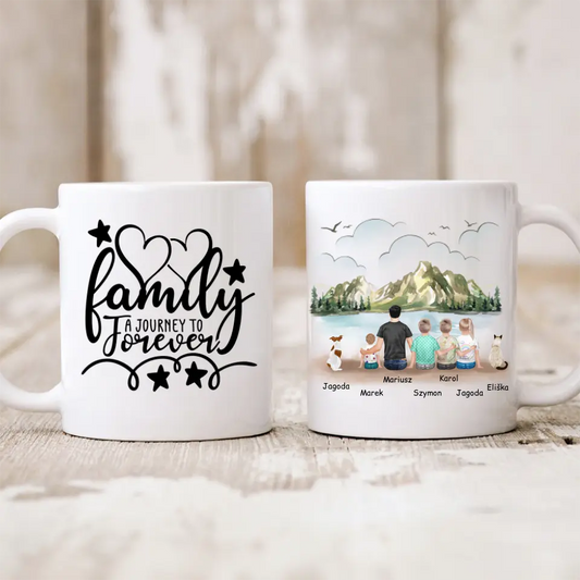 Hrnek pro otce + až 4 děti + 1/2 domácích mazlíčků #2