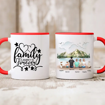 Hrnek pro otce + až 4 děti + 1/2 domácích mazlíčků #2