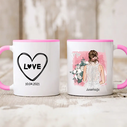 Hrnek na rozlučku se svobodou / svatba - #CZ28