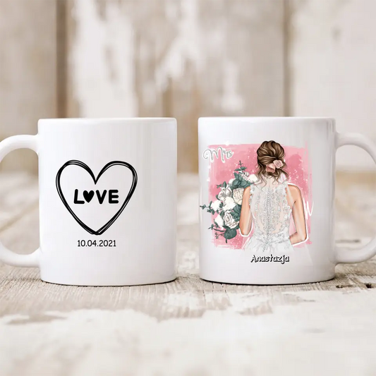 Hrnek na rozlučku se svobodou / svatba - #CZ28