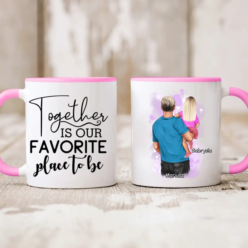 Hrnek pro otce a dceru #CZ16