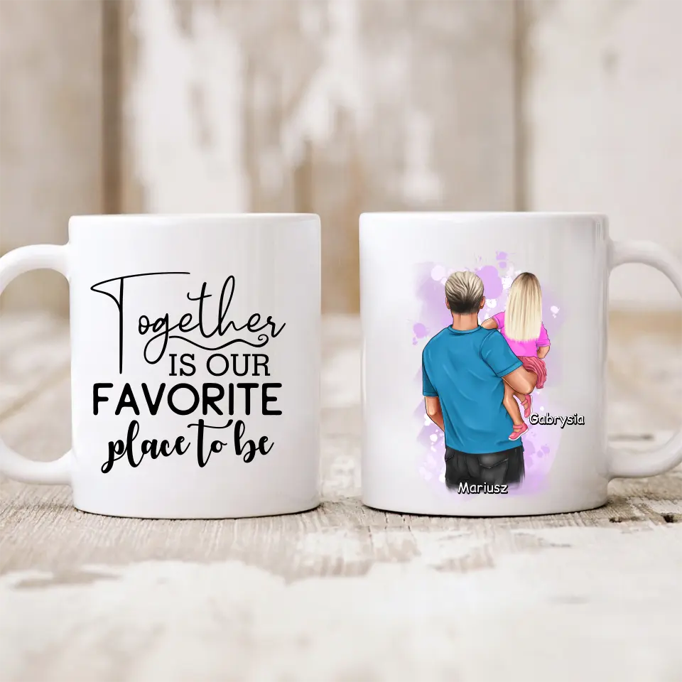 Hrnek pro otce a dceru #CZ16