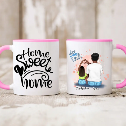 Hrnek pro otce a dceru #CZ48