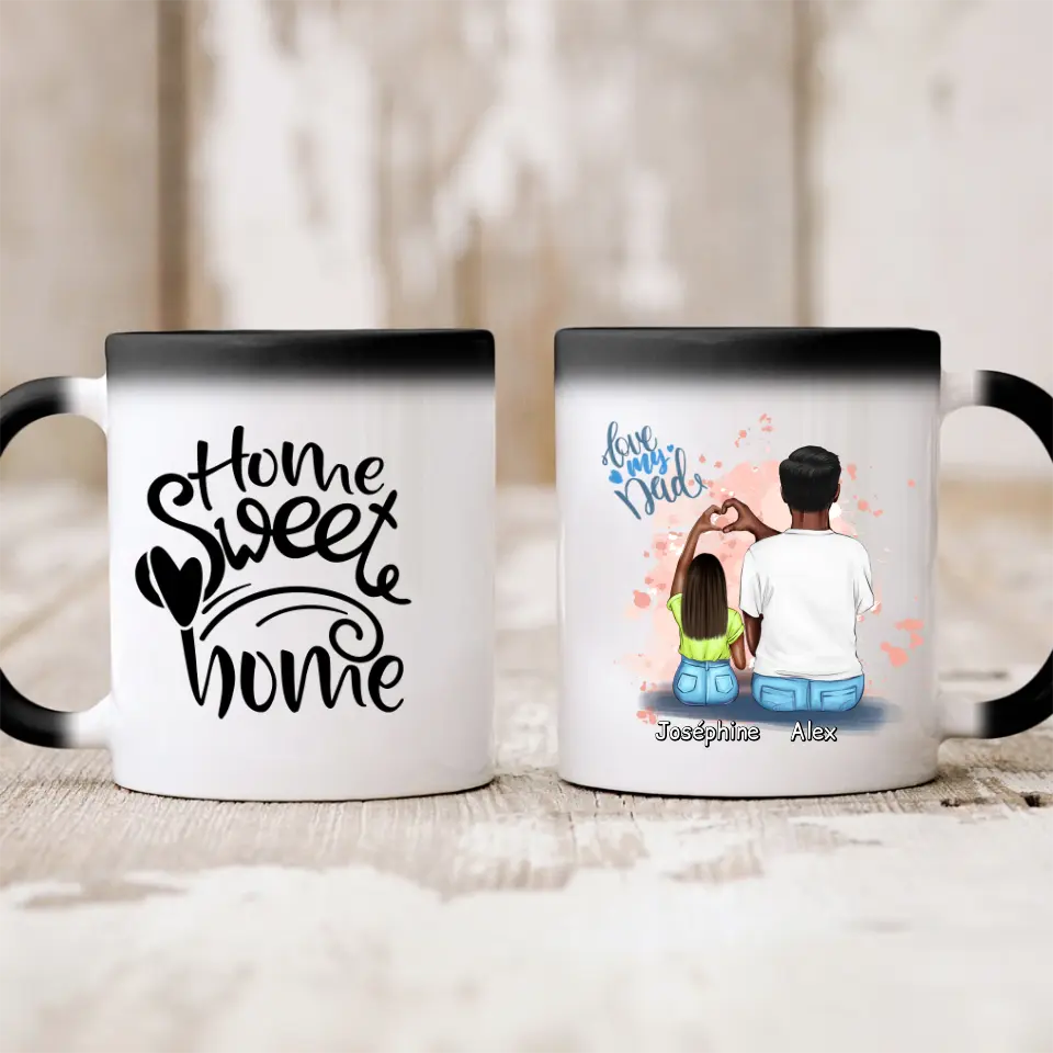 Hrnek pro otce a dceru #CZ48