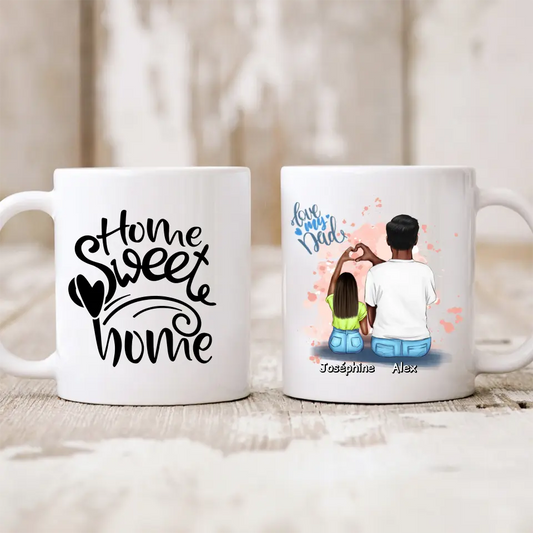 Hrnek pro otce a dceru #CZ48