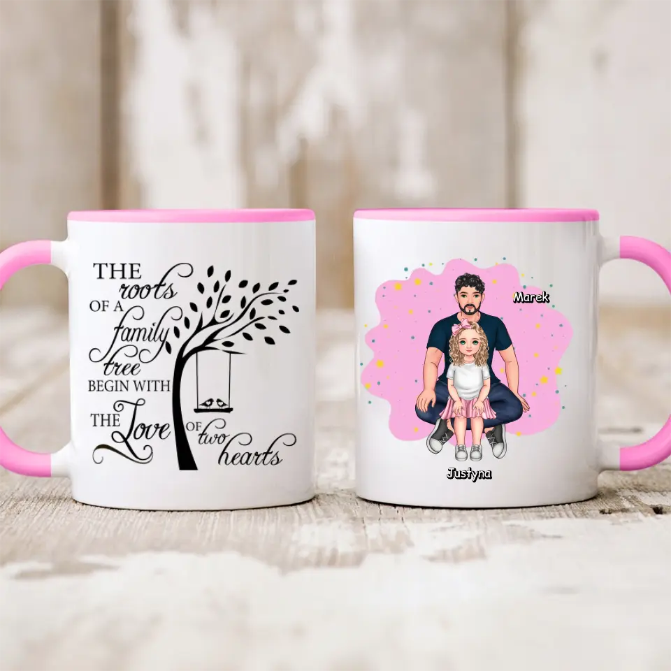 Hrnek pro otce a dceru #C921