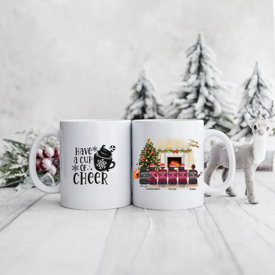 Hrnek pro přátele - max. 6 lidí #Vánoce
