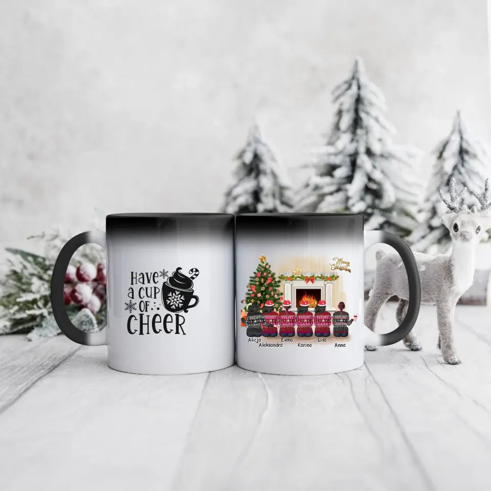 Hrnek pro přátele - max. 6 lidí #Vánoce