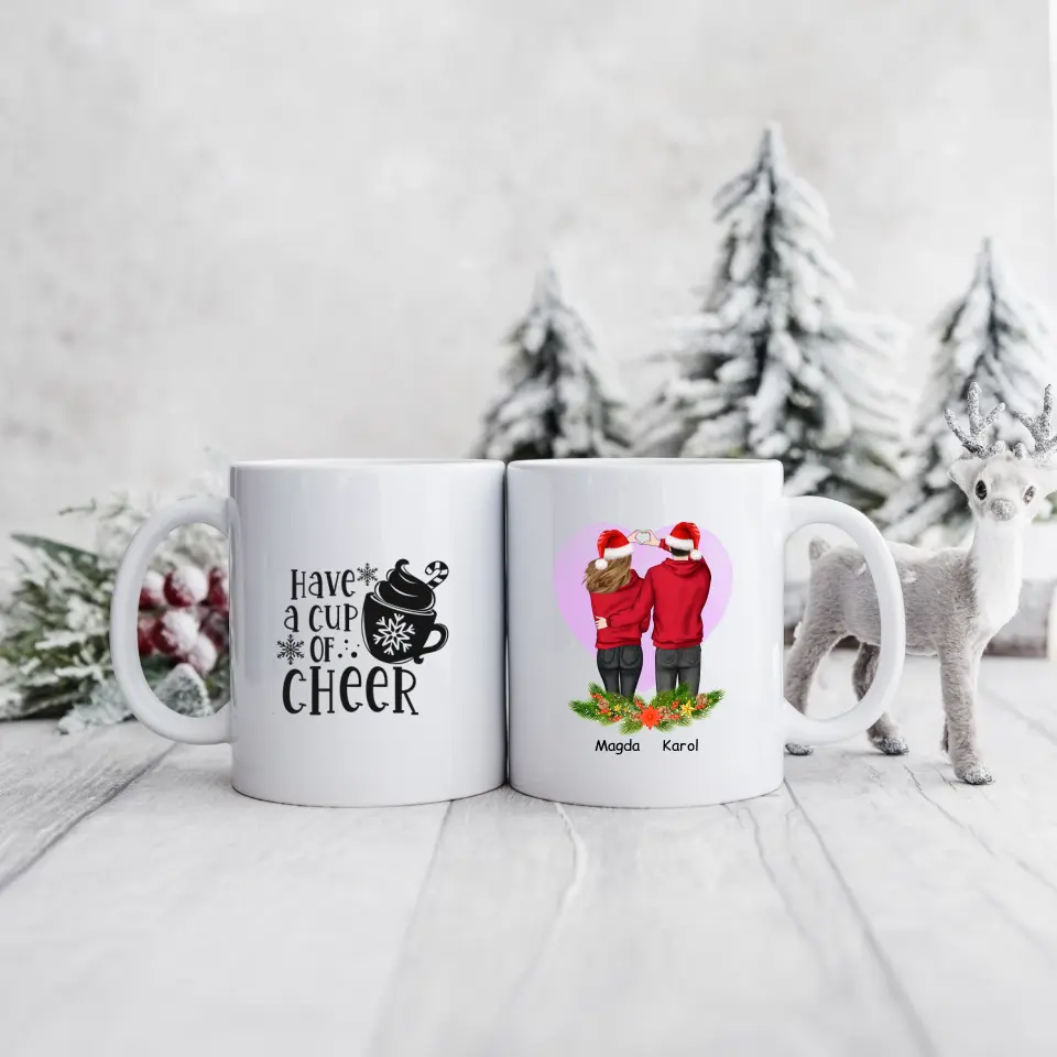 Hrnek pro páry vánoční #8