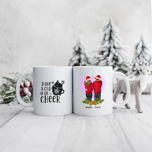 Hrnek pro páry vánoční #8