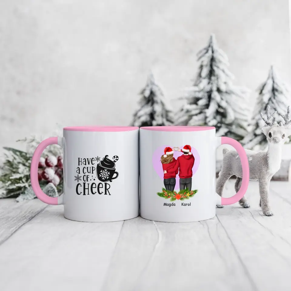Hrnek pro páry vánoční #8