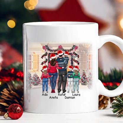 Rodinný hrnek - 2 osoby dospělí + až 4 děti - Vánoce #42