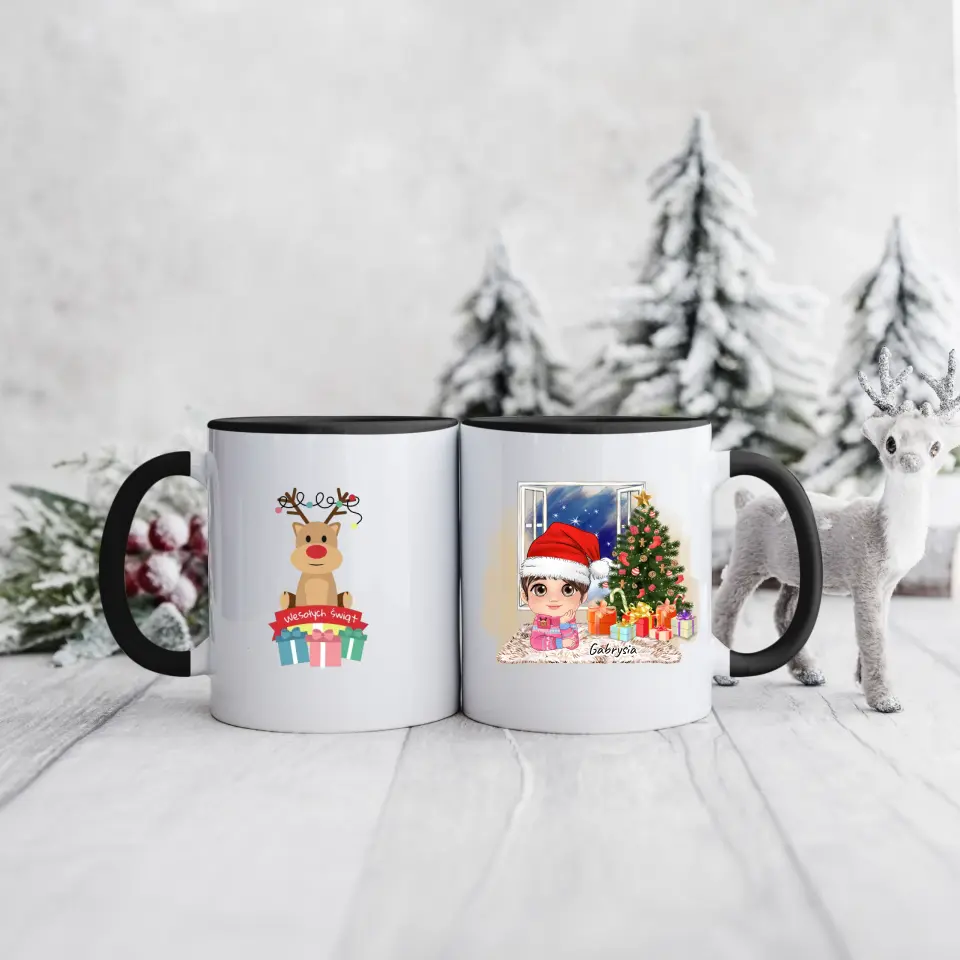 Rodinný hrnek pro dívku #Vánoce - 21