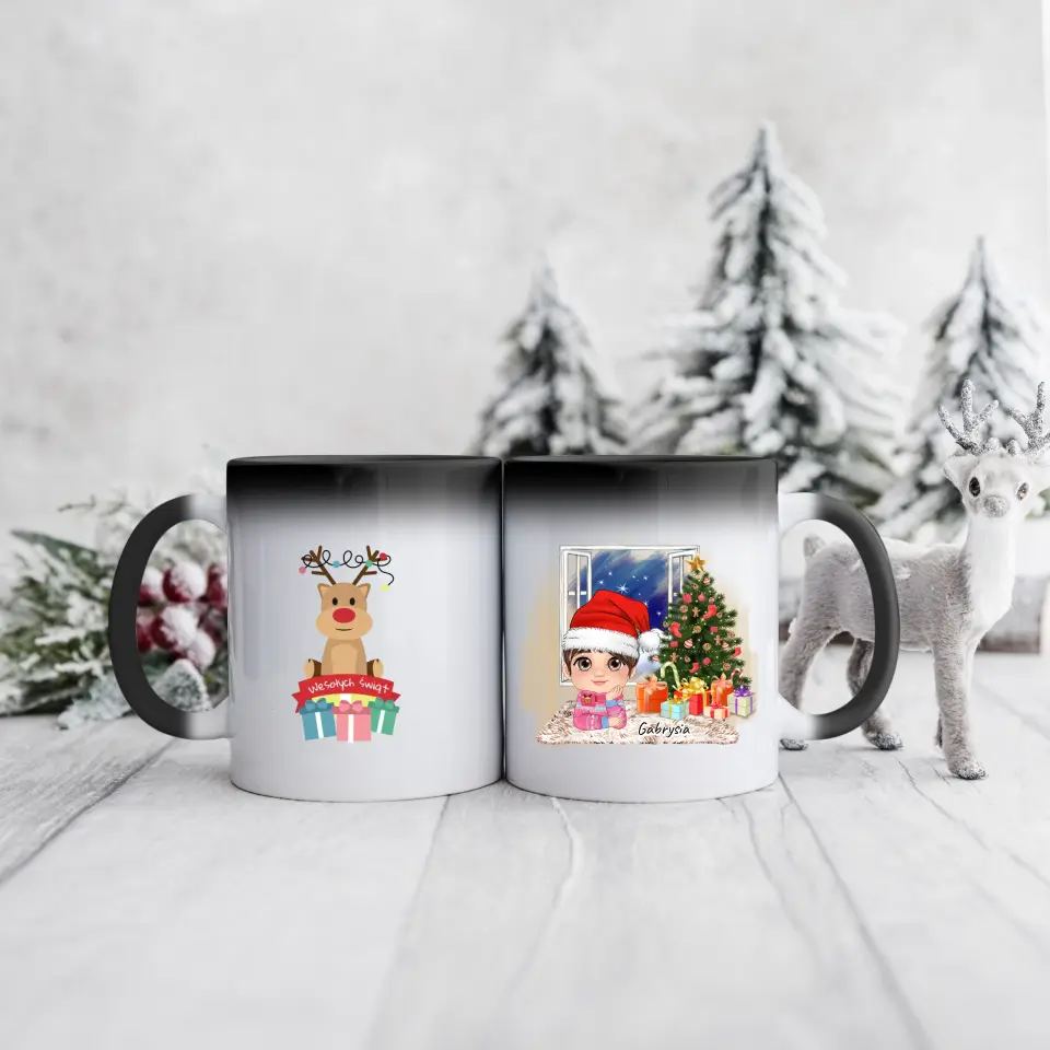 Rodinný hrnek pro dívku #Vánoce - 21