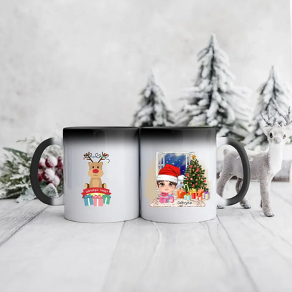 Rodinný hrnek pro dívku #Vánoce - 21