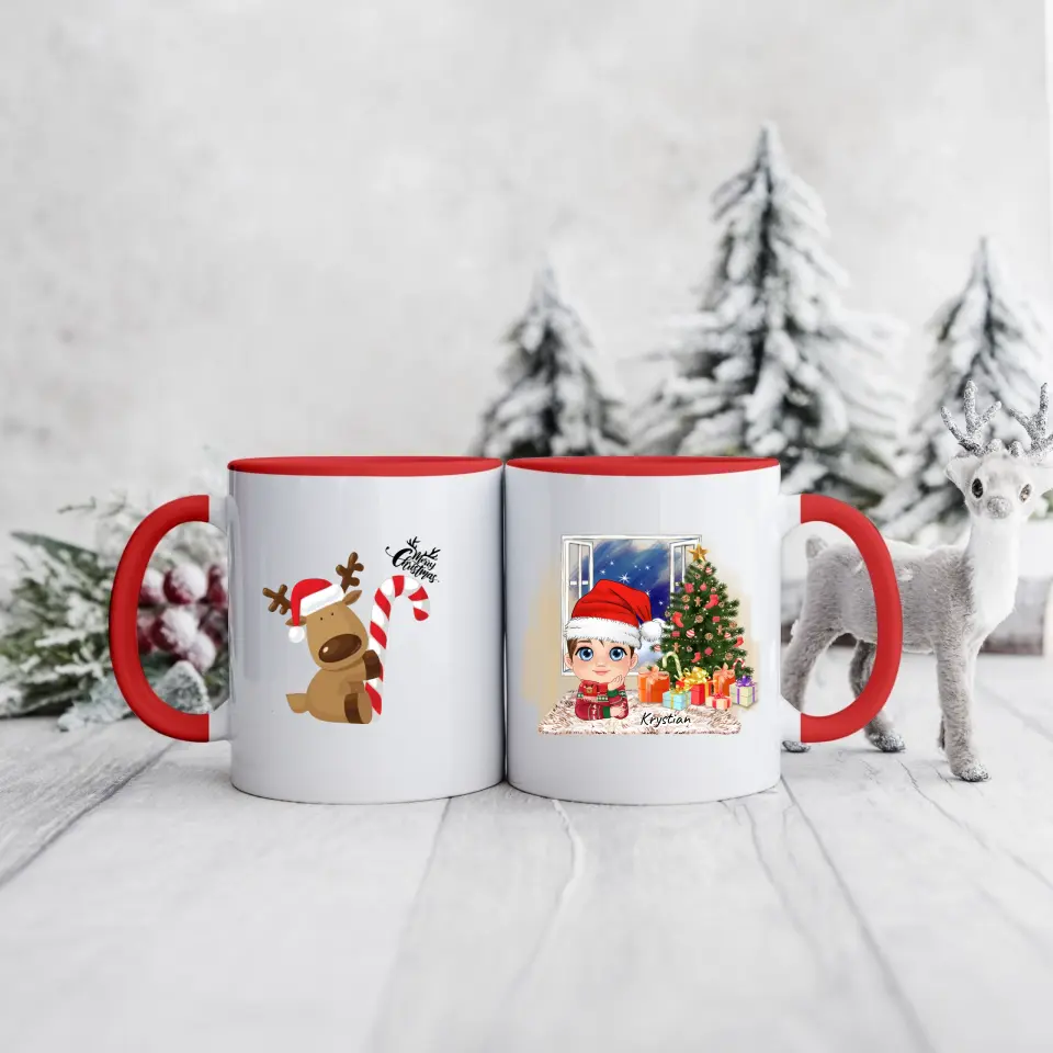 Rodinný hrnek pro chlapce #Vánoce - 72