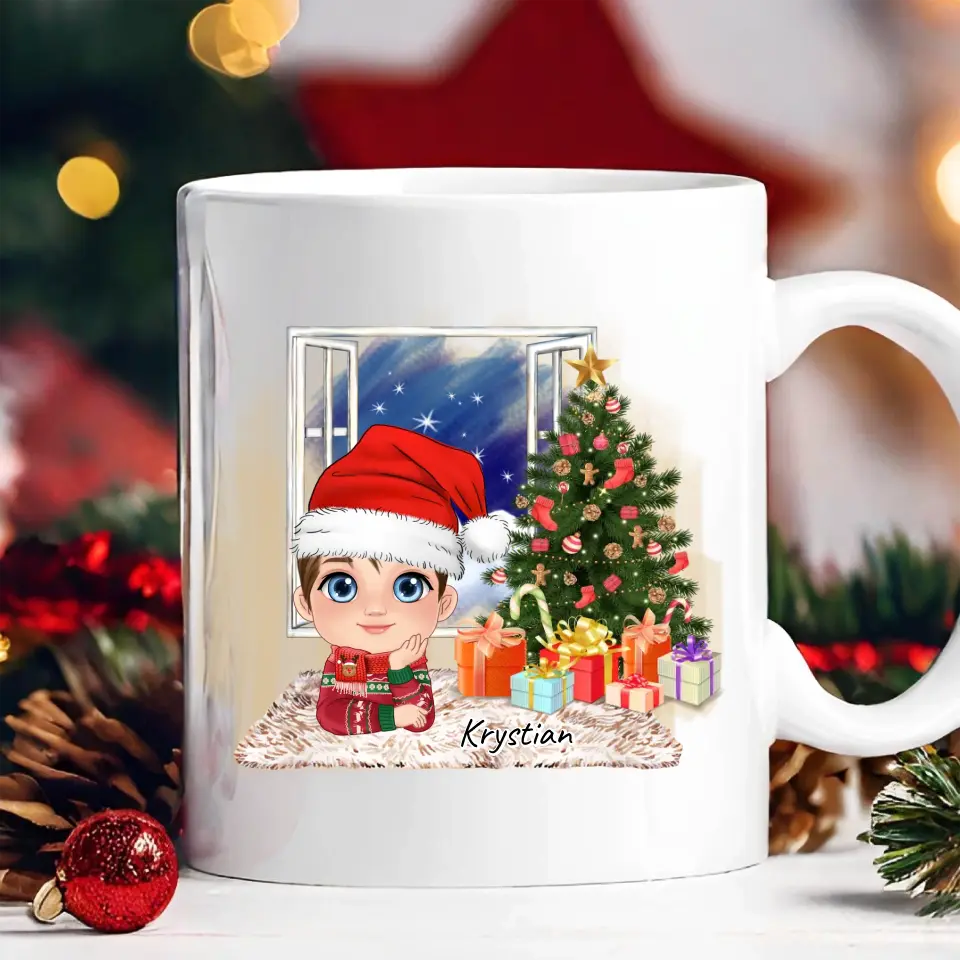 Rodinný hrnek pro chlapce #Vánoce - 72