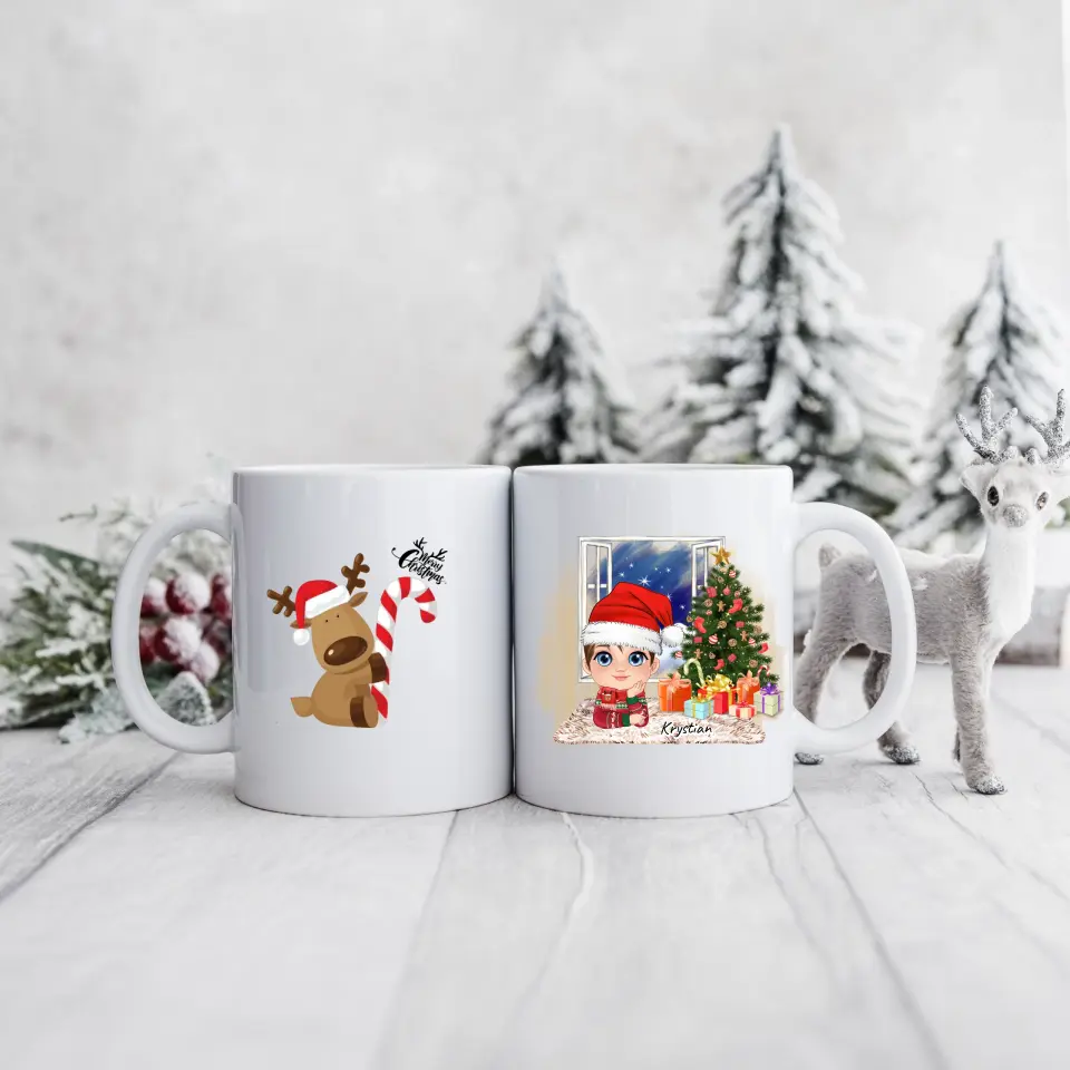 Rodinný hrnek pro chlapce #Vánoce - 72