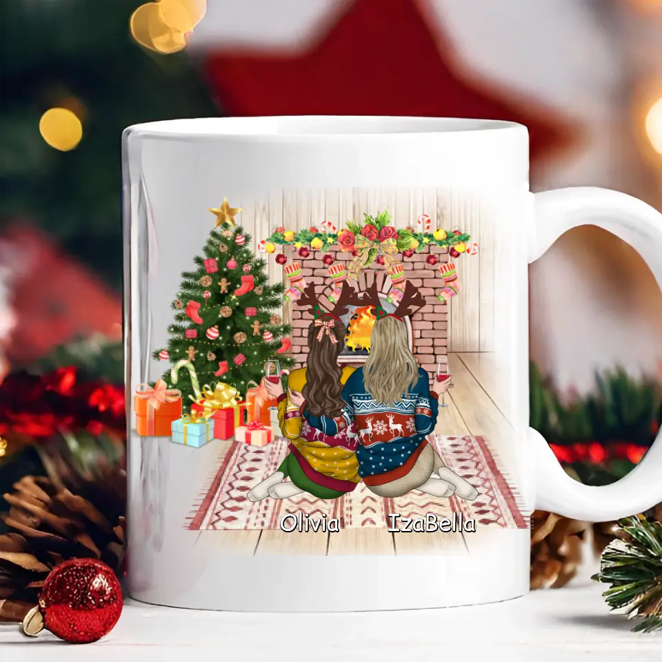 Hrnek pro přátele vánoční 2 osoby #6