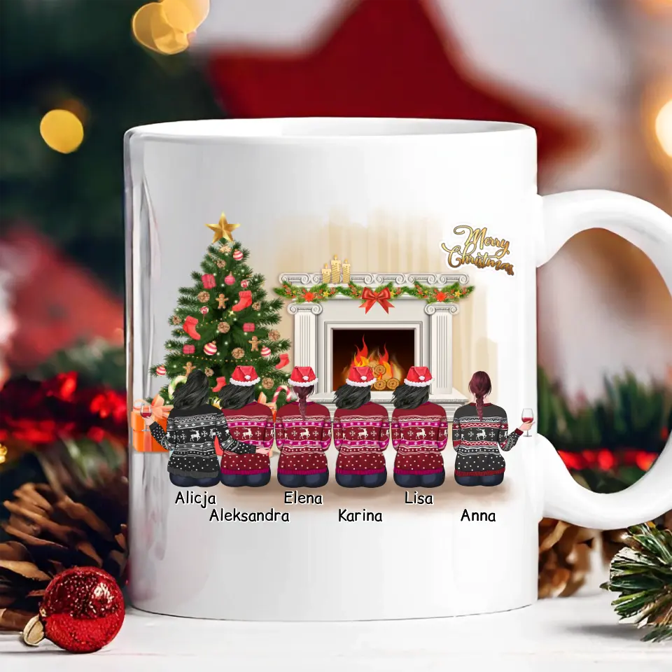 Hrnek pro přátele - max. 6 lidí #Vánoce