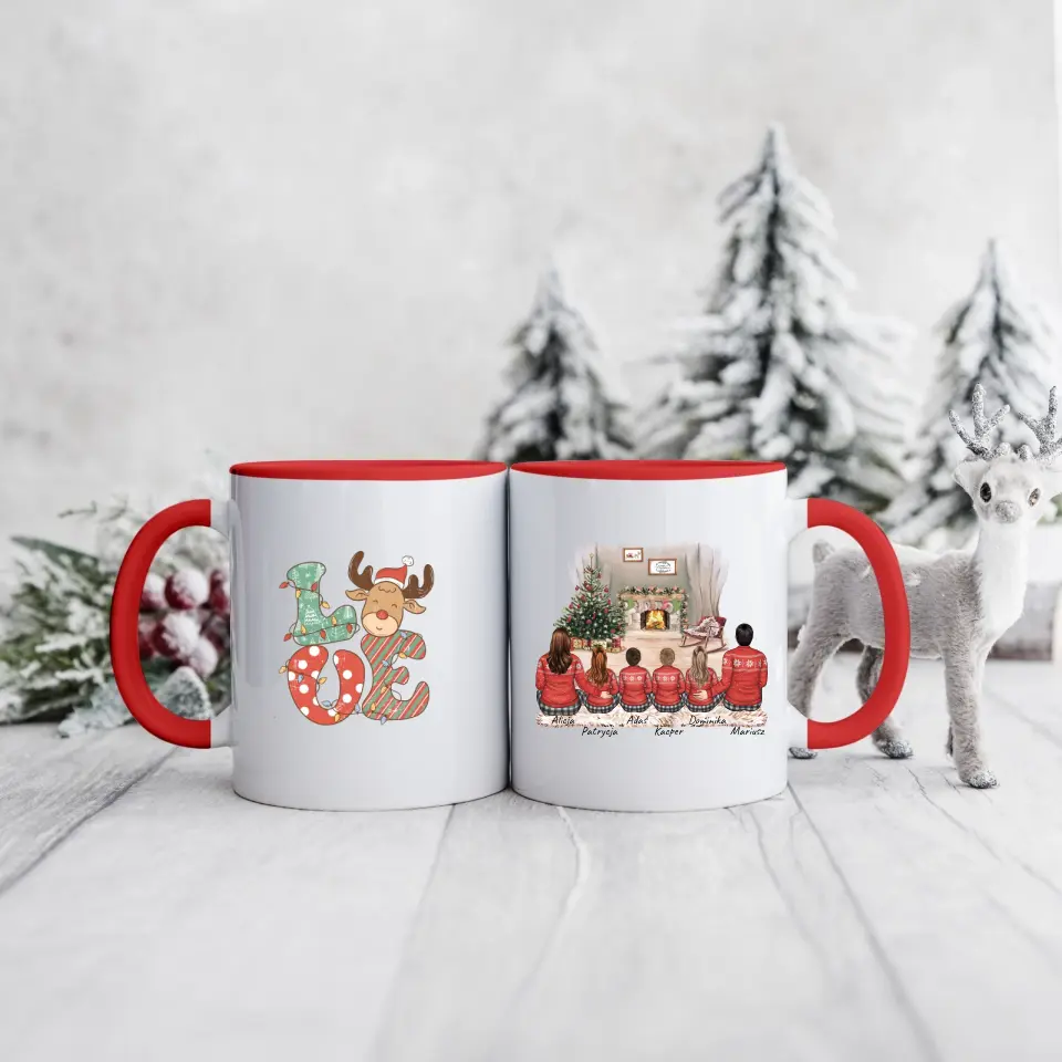 Rodinný hrnek - 2 osoby dospělí + až 1-4 děti #Vánoce - 42