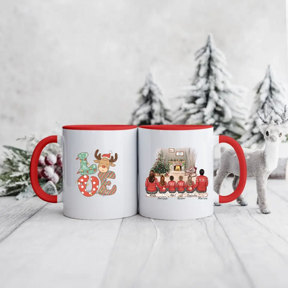 Rodinný hrnek - 2 osoby dospělí + až 1-4 děti #Vánoce - 42