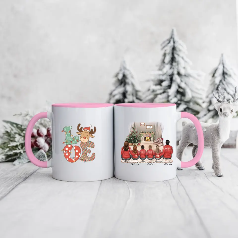 Rodinný hrnek - 2 osoby dospělí + až 1-4 děti #Vánoce - 42