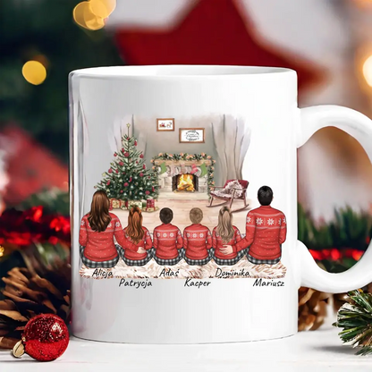 Rodinný hrnek - 2 osoby dospělí + až 1-4 děti #Vánoce - 42