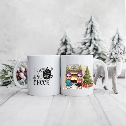 Hrnek pro přátele vánoční 2 osoby #4