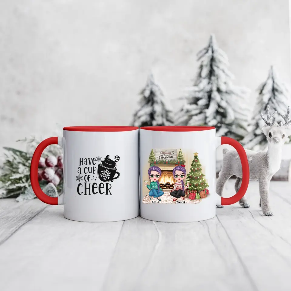 Hrnek pro přátele vánoční 2 osoby #4