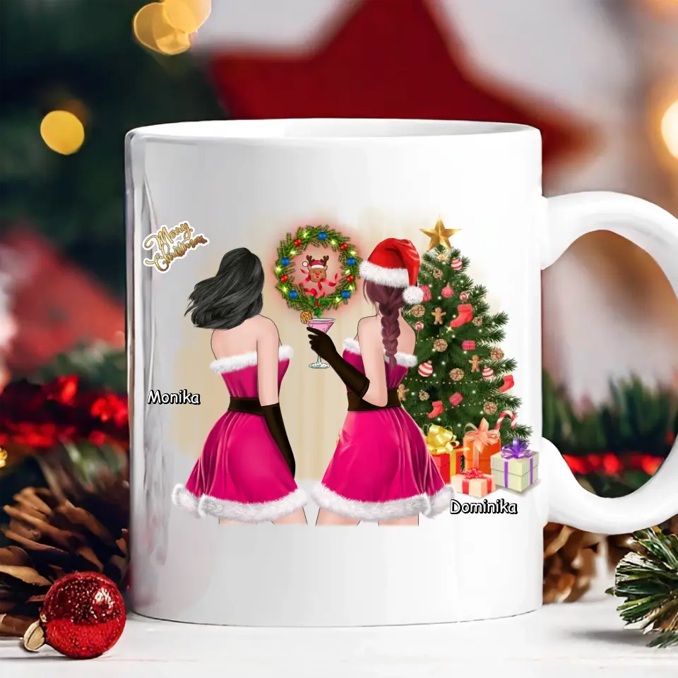 Hrnek pro přátele vánoční 2 osoby #2