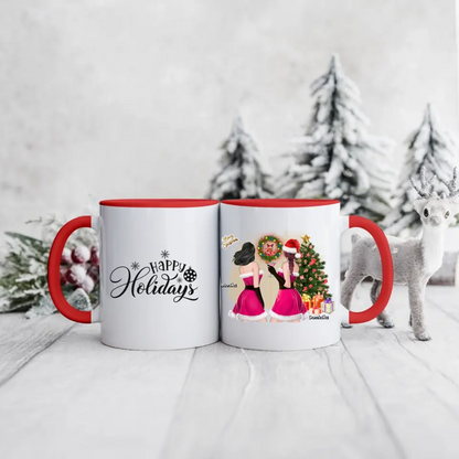 Hrnek pro přátele vánoční 2 osoby #2